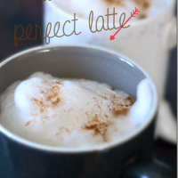 This tutorial for how to make a latte uses a stove top espresso maker.