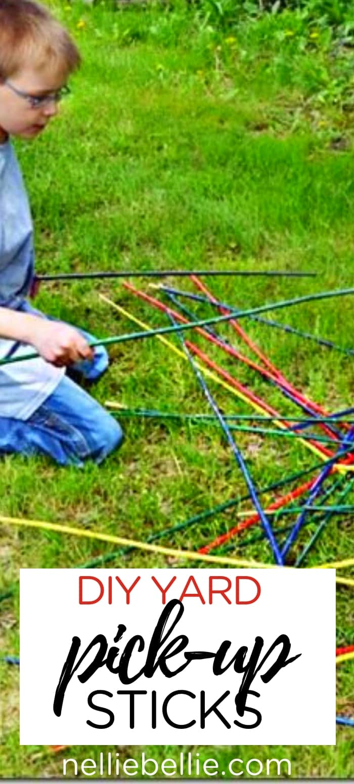 A Simple Way to Make Giant Yard Pickup Sticks