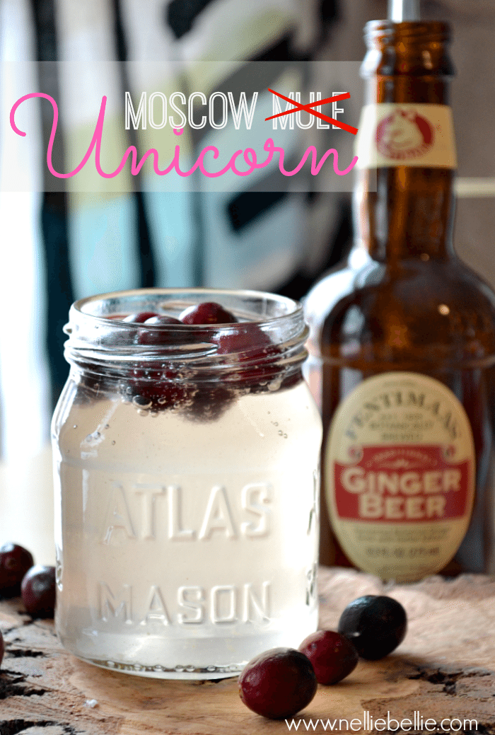 Cranberry Moscow Mule recipe | NellieBellie's Kitchen