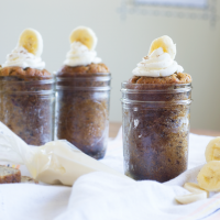 Mason Jar Browned Butter Banana Bread; more delicious than it sounds, less complicated. www.nelliebellie.com