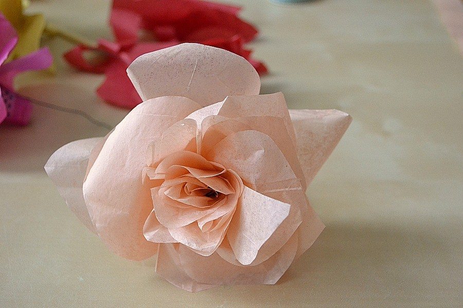 Easy Diy Tissue Paper Flowers A Simple DIY From NellieBellie