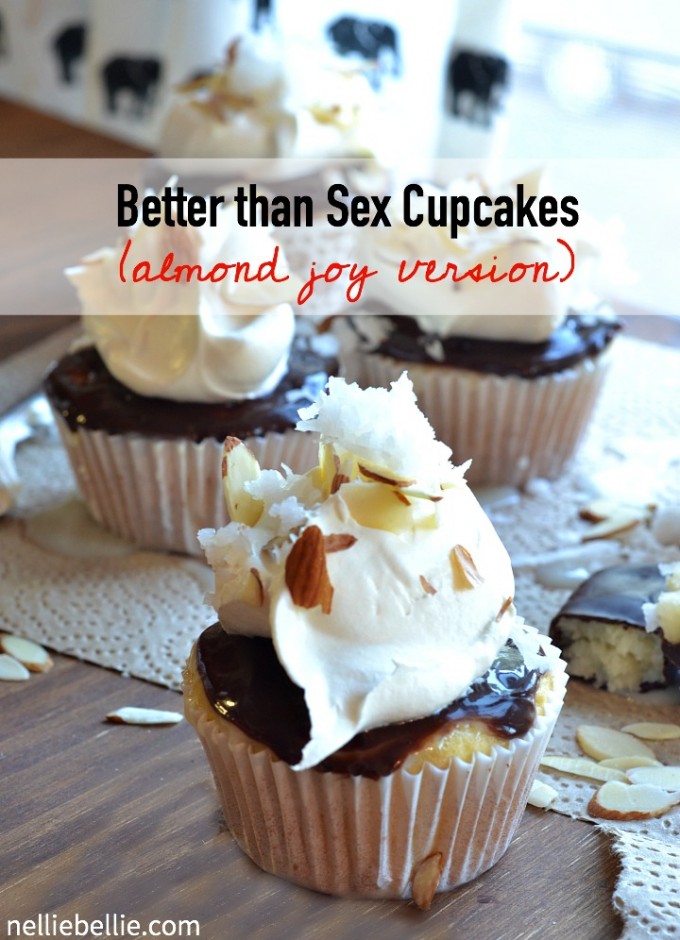 Better Than Sex Cupcakes The Almond Joy Version 3483