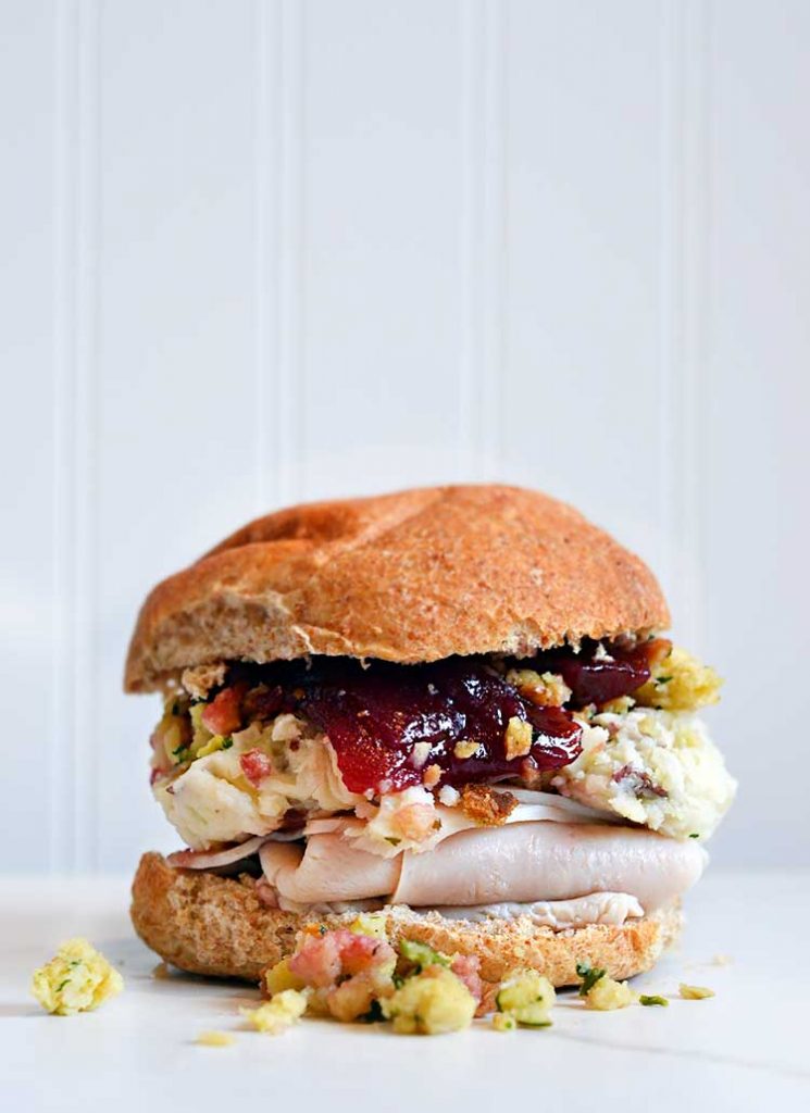 Thanksgiving Sandwich, a recipe from NellieBellie
