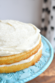 Homemade White Cake from Scratch