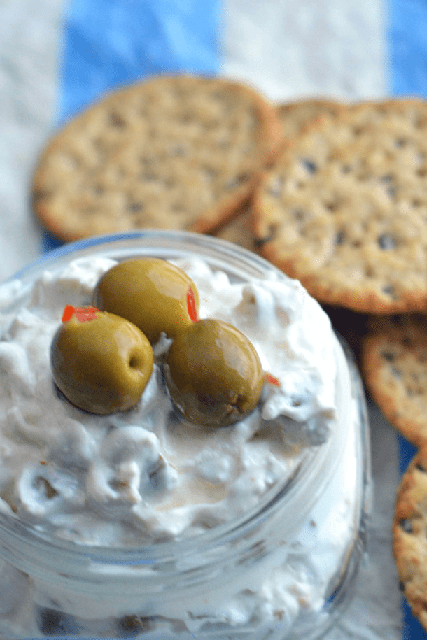 Olive Dip recipe (3 ingredients!)