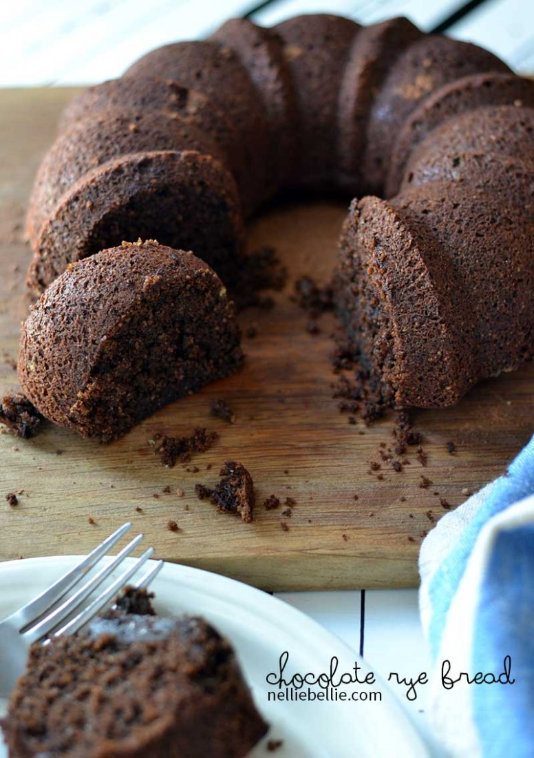 Double Chocolate Rye Bread recipe | NellieBellie's Kitchen