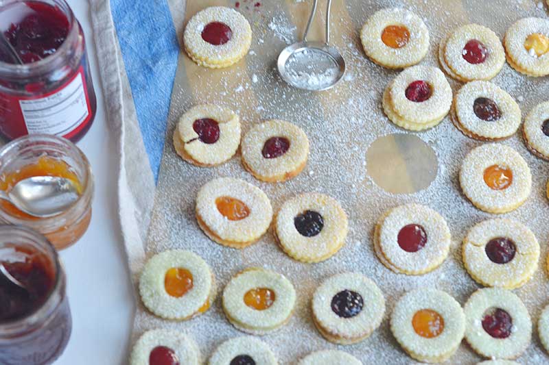 Citrus Linzer Cookie