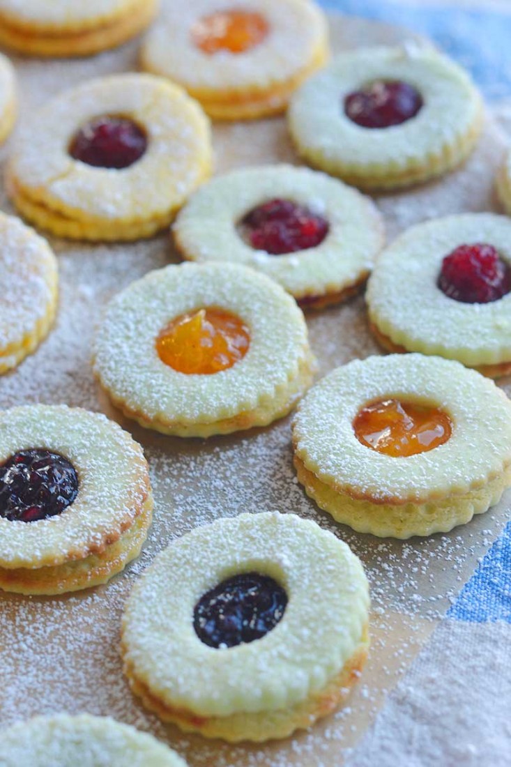 Citrus Linzer Cookies recipe | NellieBellie's kitchen
