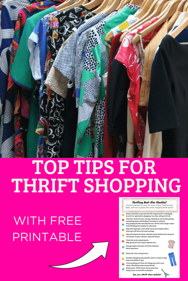 Top 10 Thrift Store Shopping Tips (how to find designer clothes