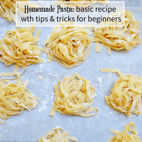 The Beginner's Guide to Making Fresh Pasta - Bella Cosa