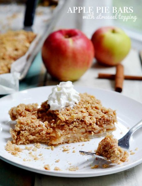 Easy Apple Pie Bars Apple Pie Crumble Nelliebellie Recipe