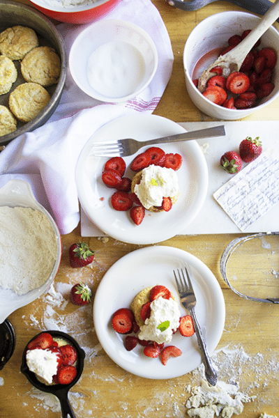 Grandma's Homemade Strawberry Shortcake Recipe