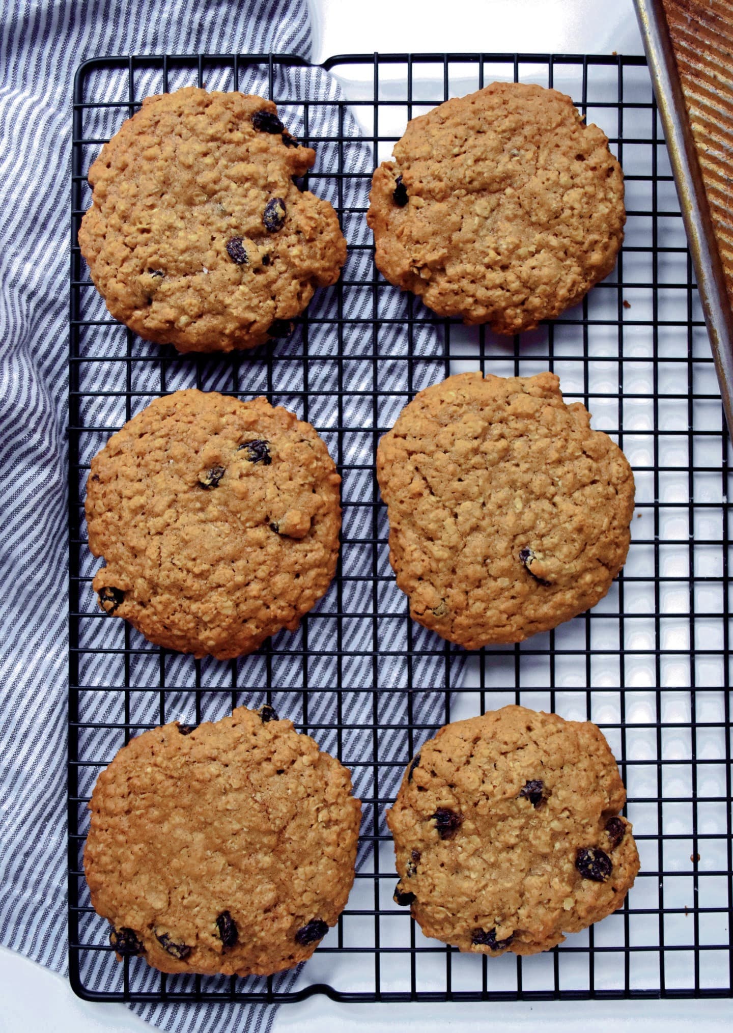 the BEST Soft and Chewy Old-fashioned Oatmeal Raisin Cookies