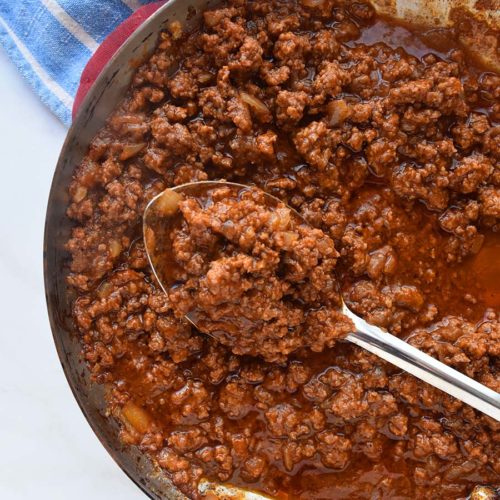 Homemade Sloppy Joes (the BEST recipe!)- ready in under 30 minutes!