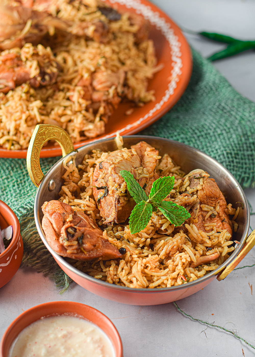 chicken biryani made in the instant pot