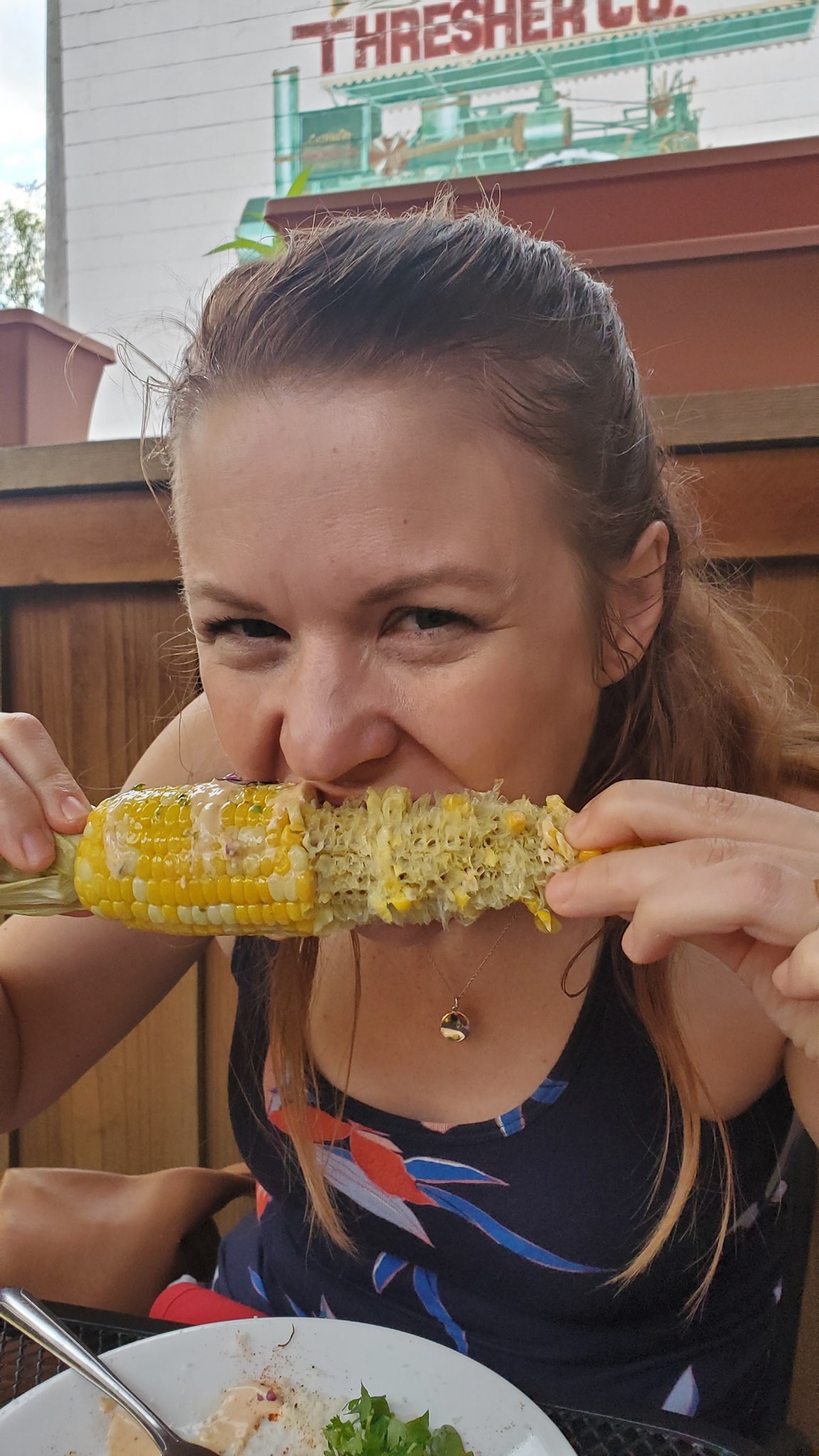 Mexican street corn is the favorite food of Janel Hutton from NellieBellie