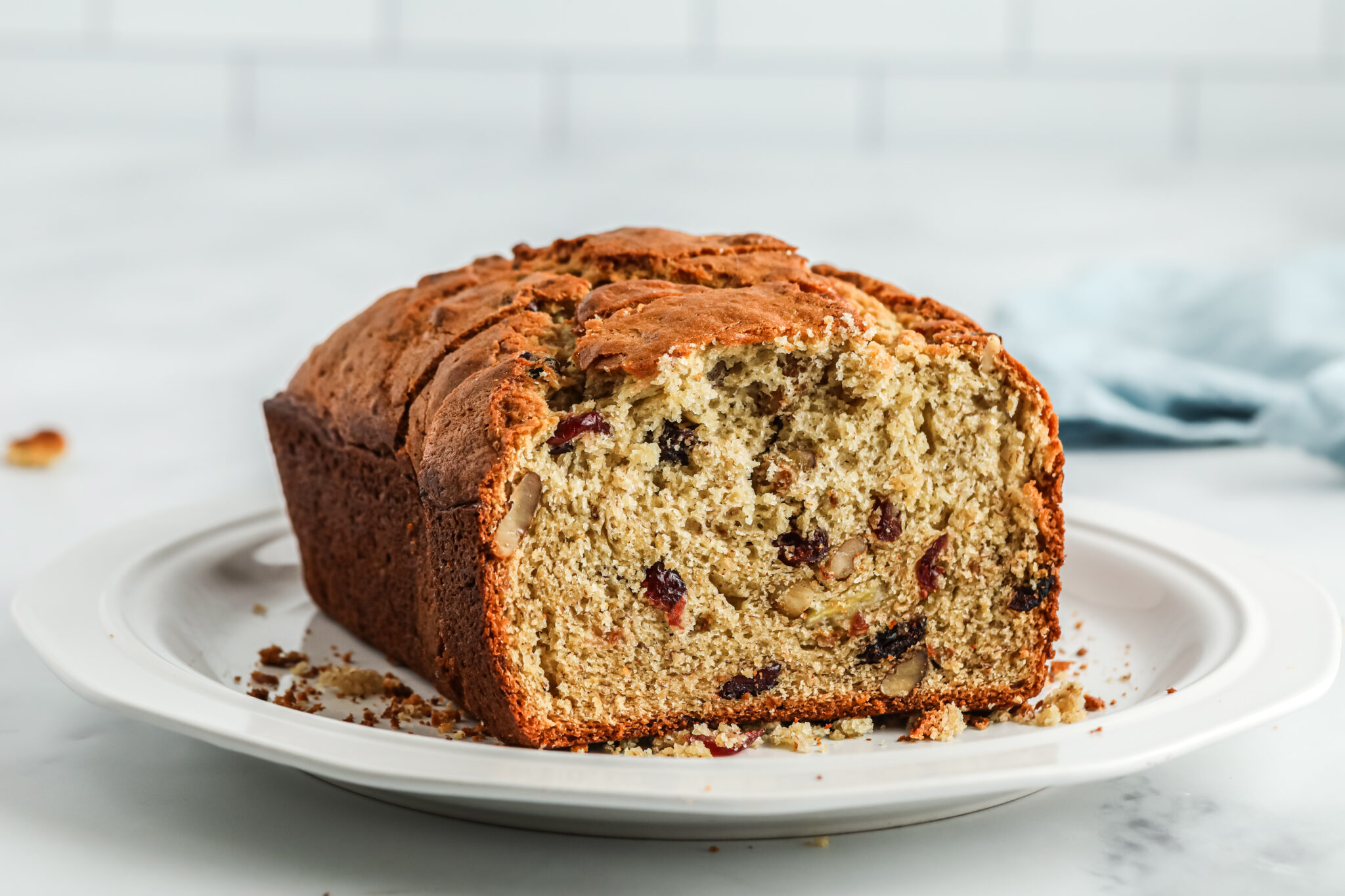 Walnut & Cranberry Banana Bread Recipe - Simple, Moist Recipe!