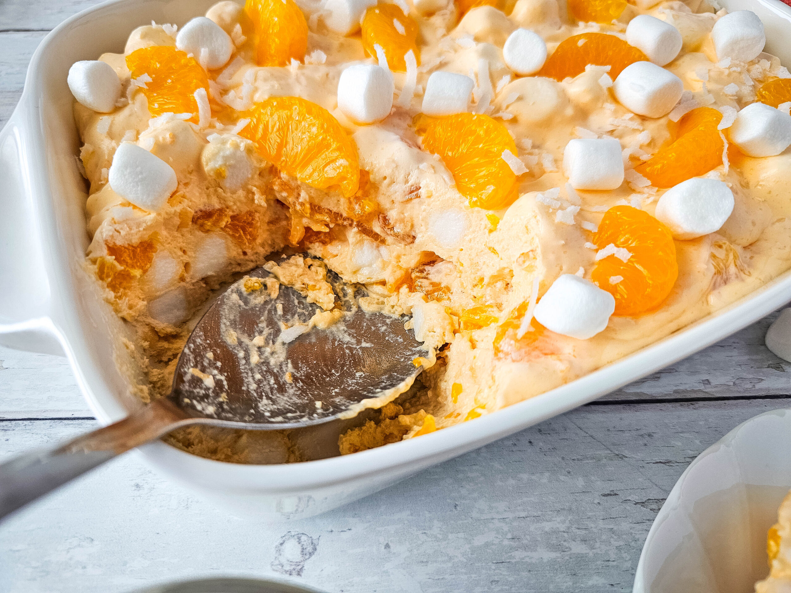 Minnesota's Mandarin Orange Jello Salad ⋆ NellieBellie