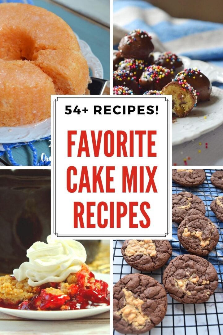 Cake mix recipes for everyone!