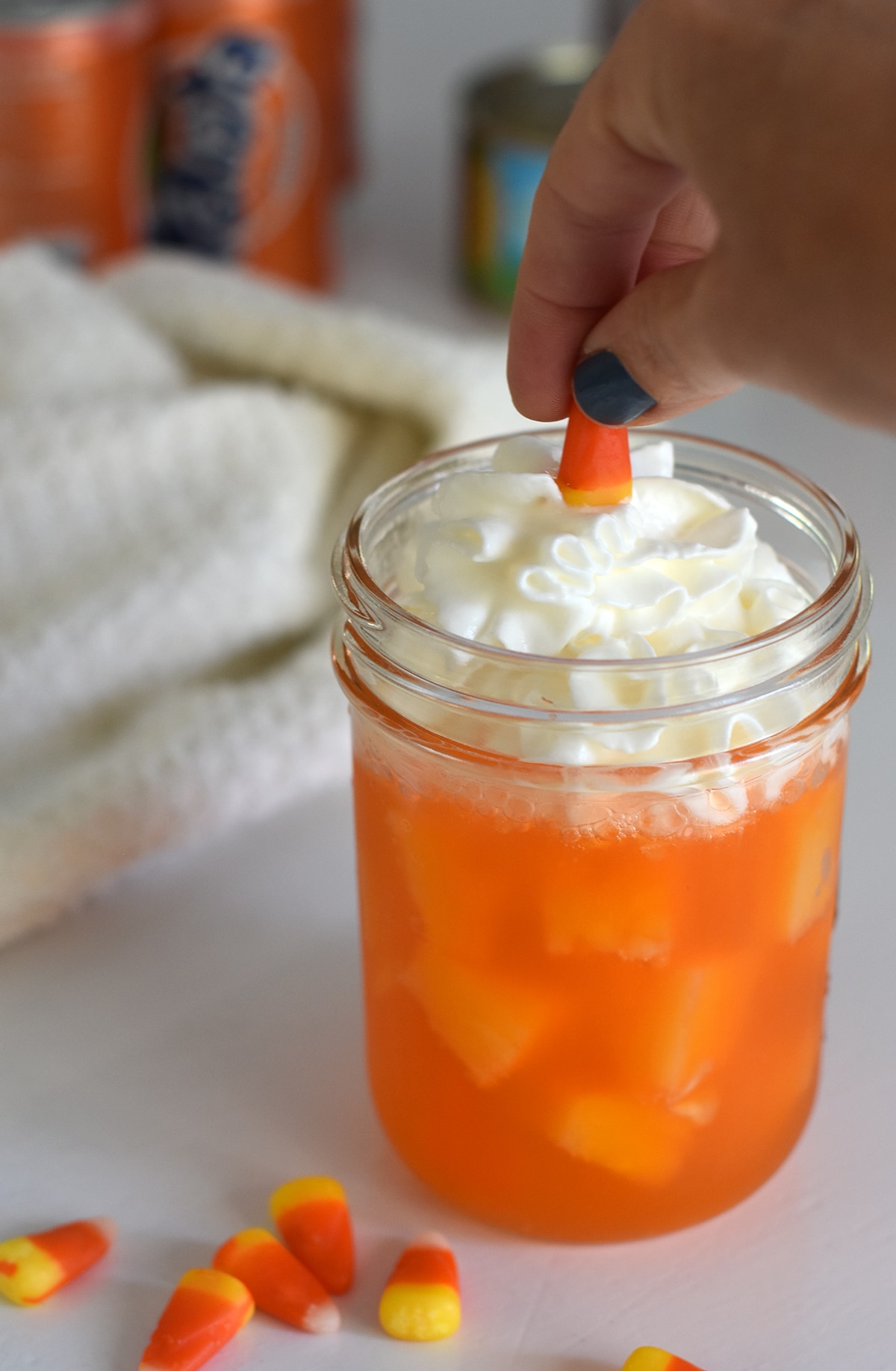 Halloween Orange Soda  A drink so good, it's spooky. 😱 Make