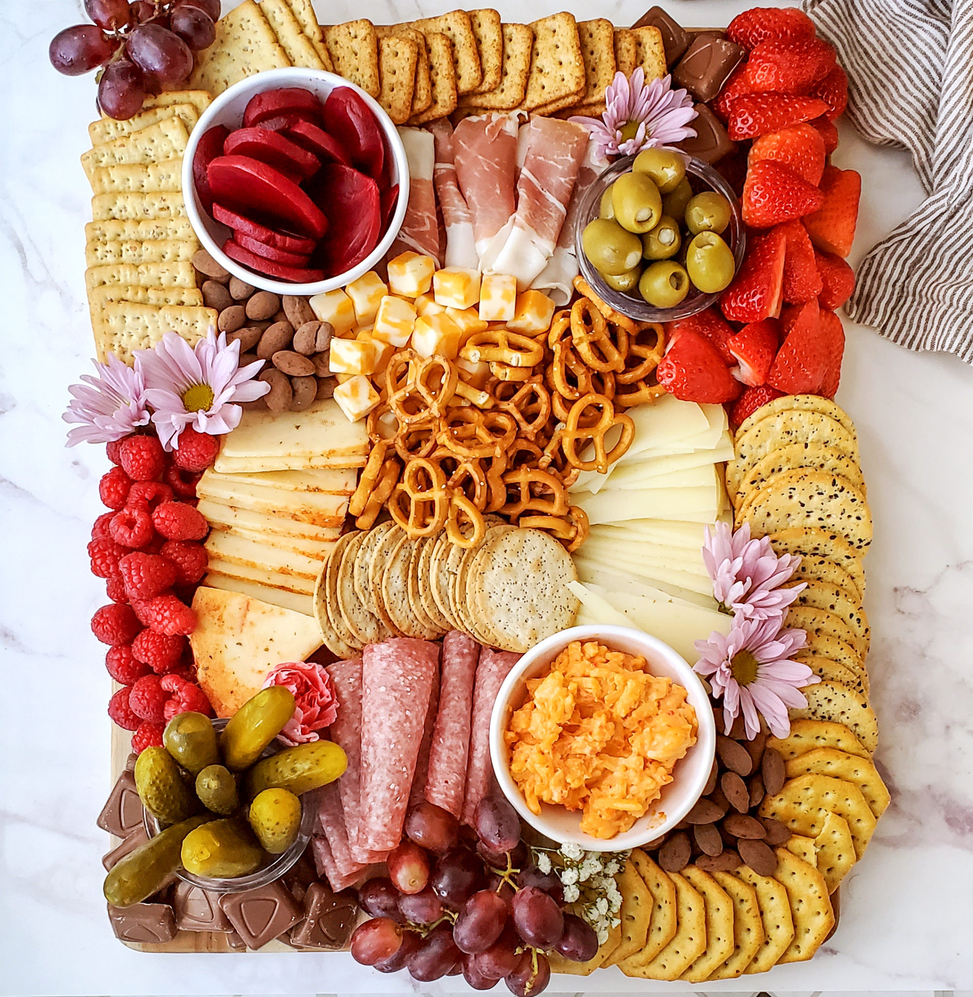Easy Charcuterie Board - Easy and Delish
