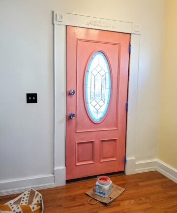 A Pink Front Door - quick update ⋆ NellieBellie