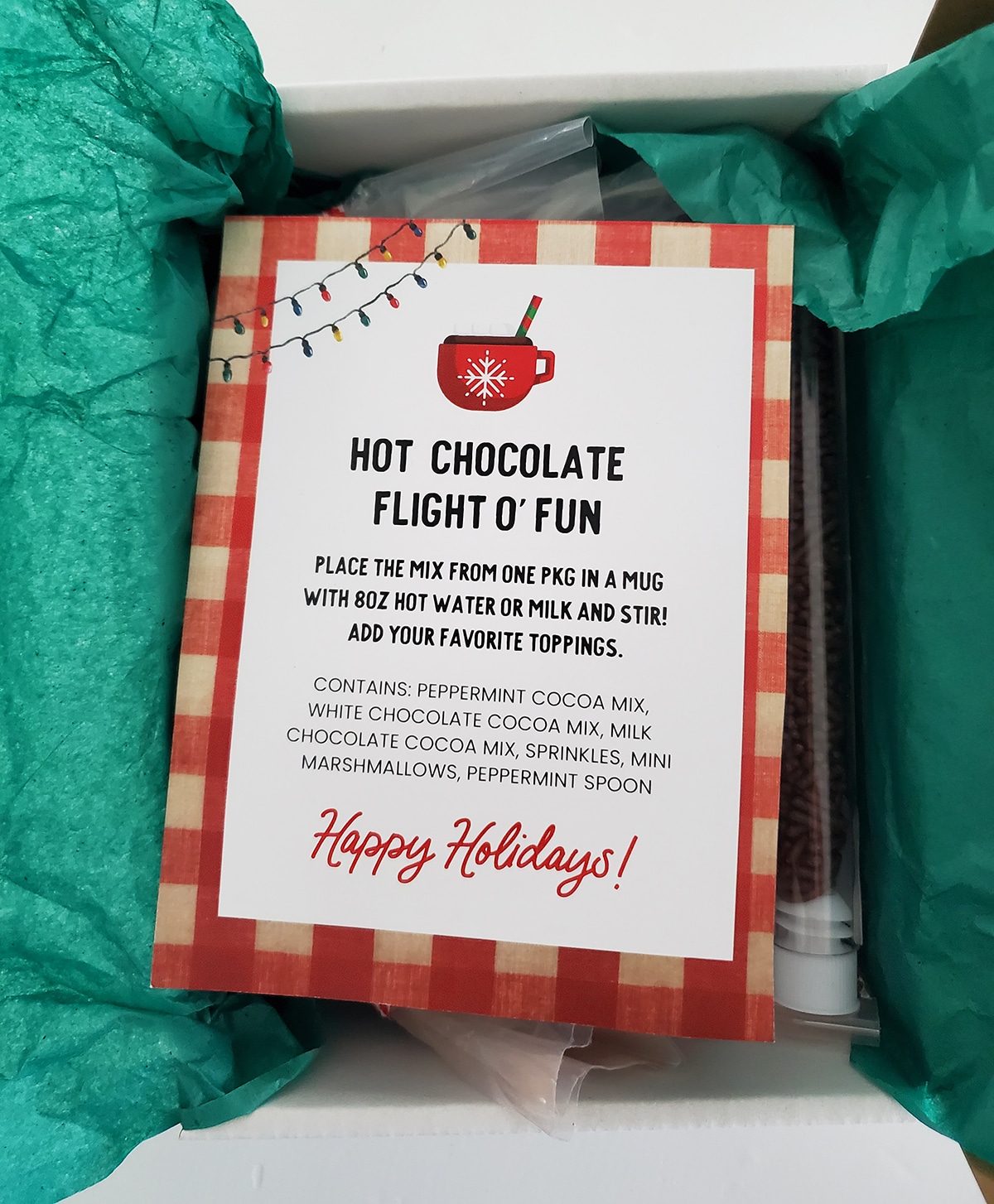 Hot Chocolate On A Spoon Kit Gift Set