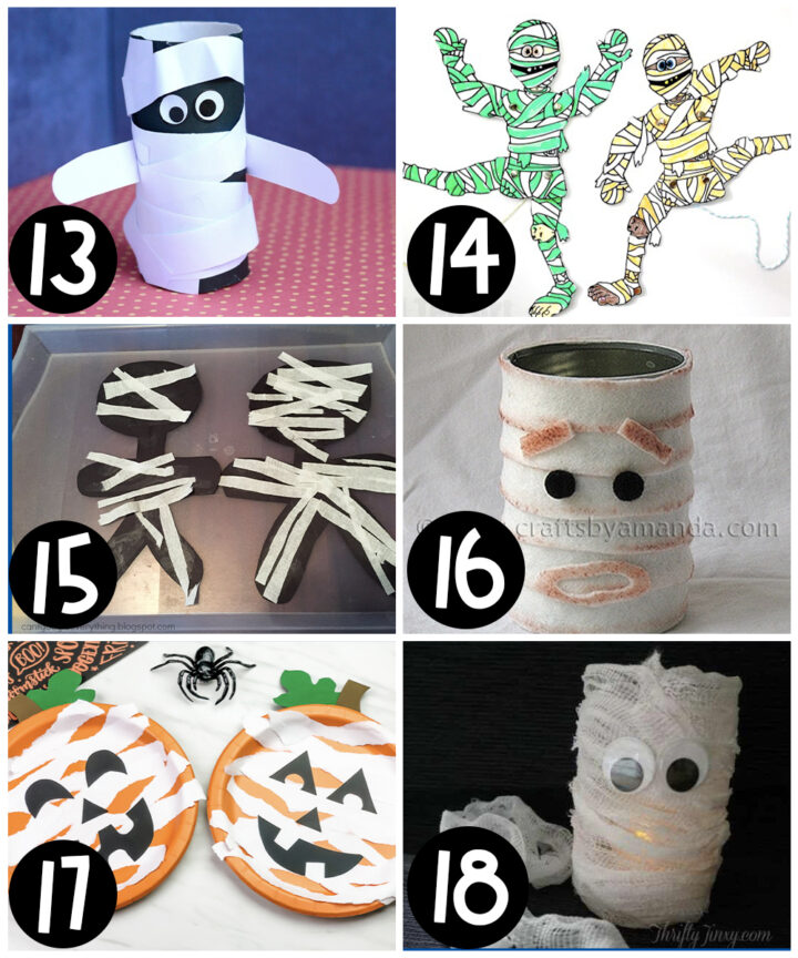 25 Easy Halloween Paper Crafts for Kids - Glue Sticks and Gumdrops
