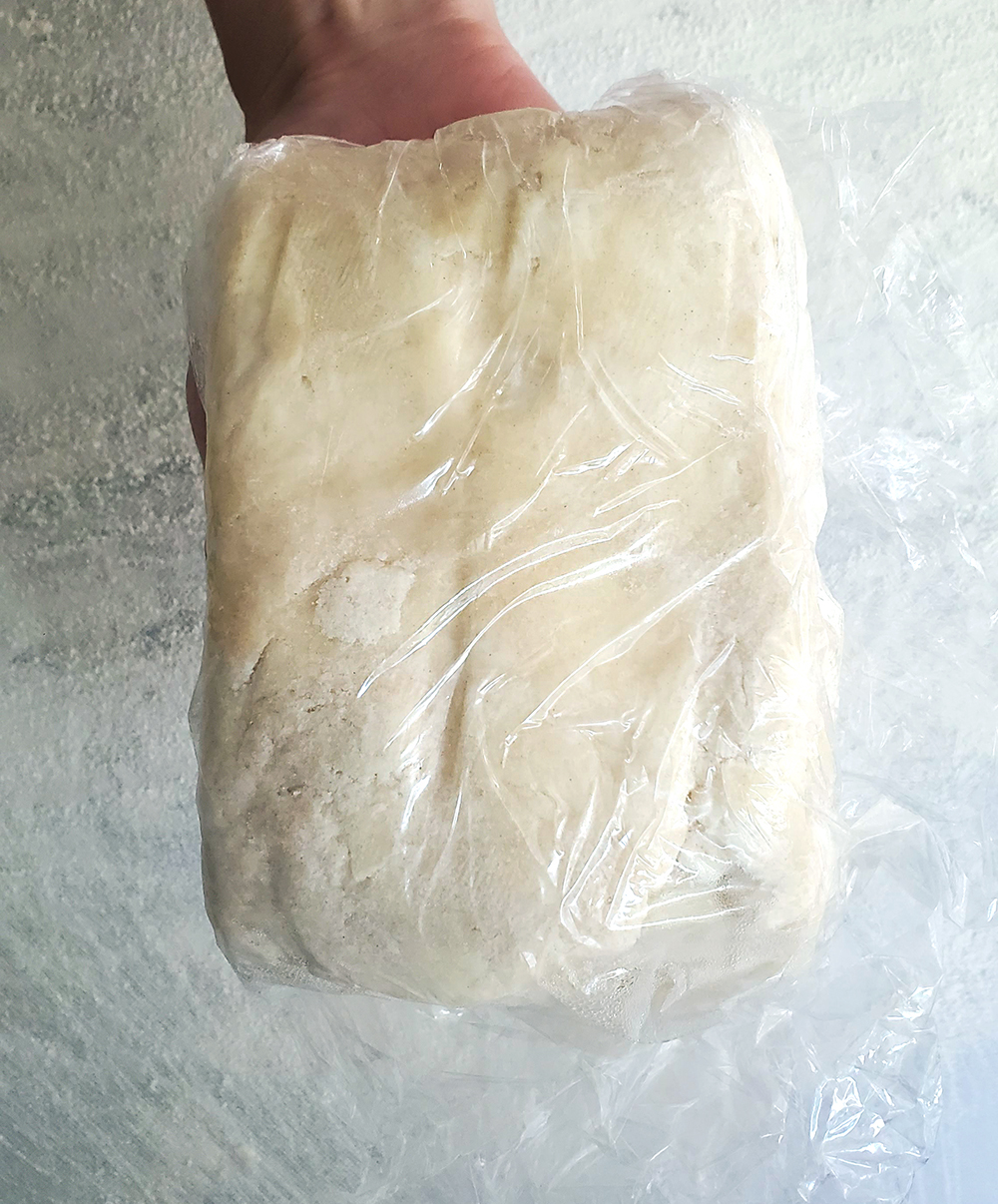 chilling puff pastry dough