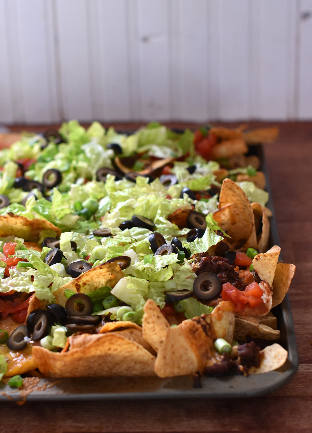 The Simplest Sheet Pan Beef Nachos Recipe ⋆ NellieBellie