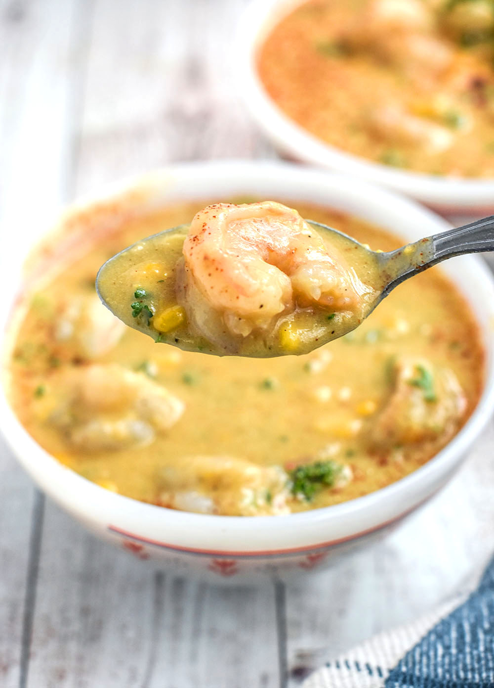 Creamy Shrimp and Corn Soup