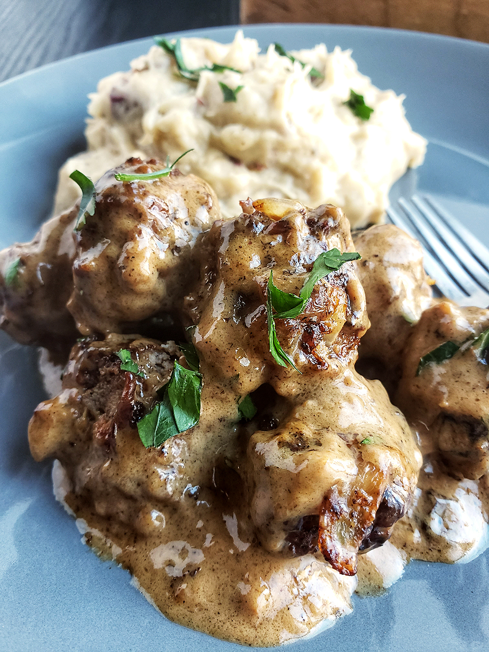 Easy Old-Fashioned Swedish Meatballs - Wildflour's Cottage Kitchen