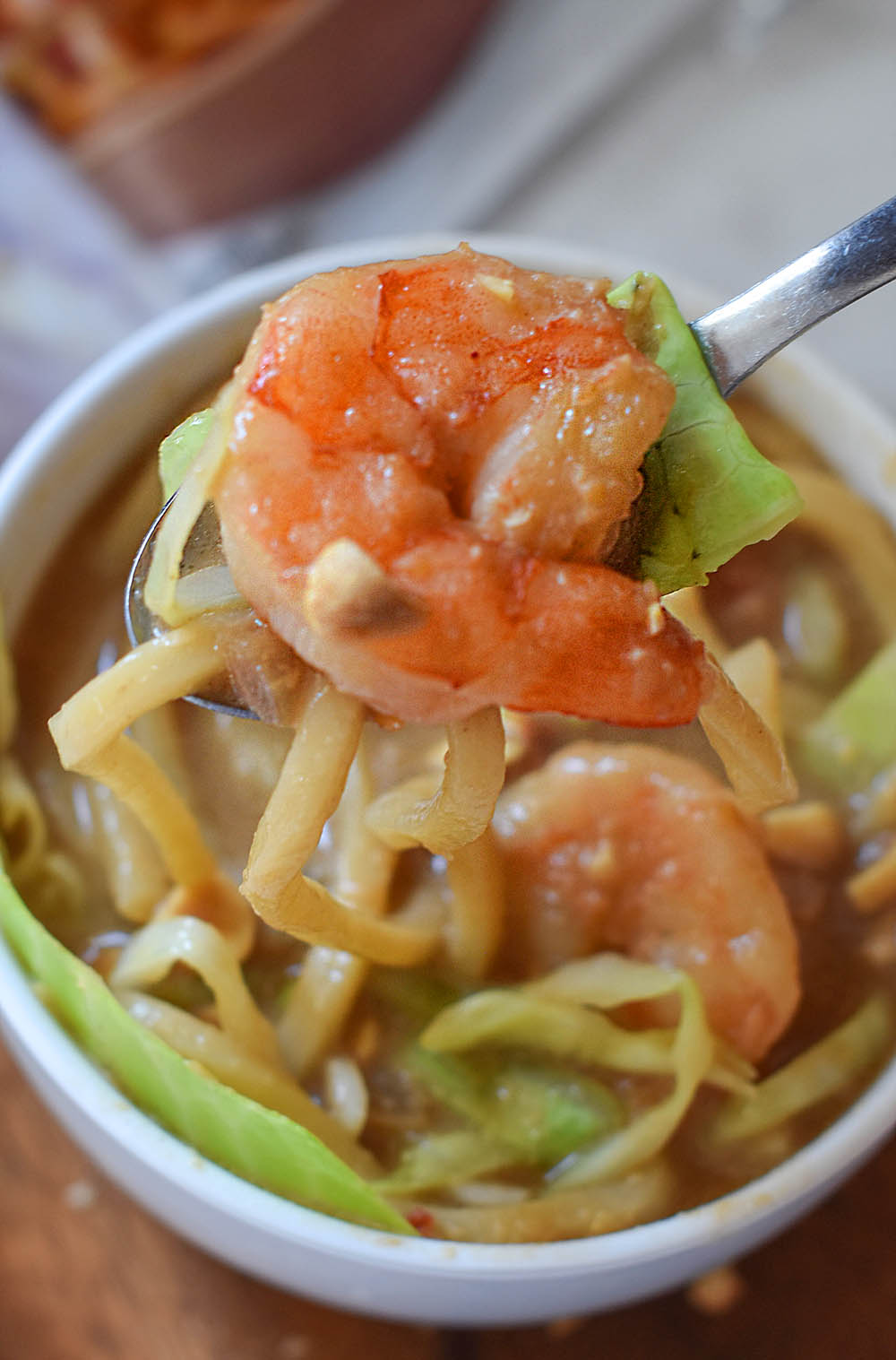 Easy Shrimp Udon Noodle Soup ( Dairy-free )